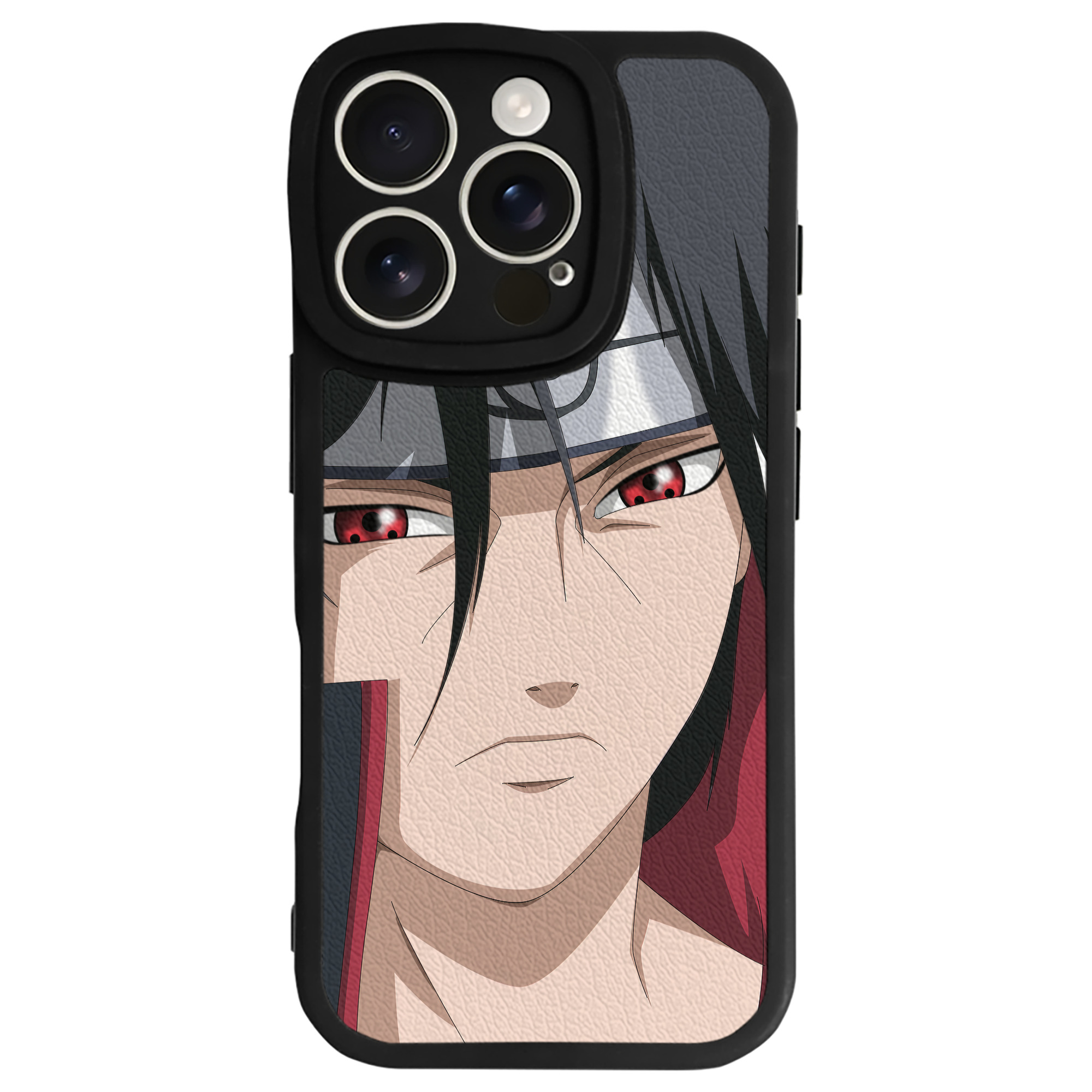 （画像用） NARUTO -ナルト- NARUTO -ナルト- 疾風伝 【iPhone 16シリーズ対応】シリコンスマホケース（レザー調） 材質：シリコン